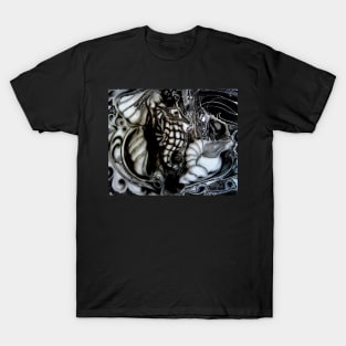 DEEP DARK WATER SEAHORSE SHELL T-Shirt